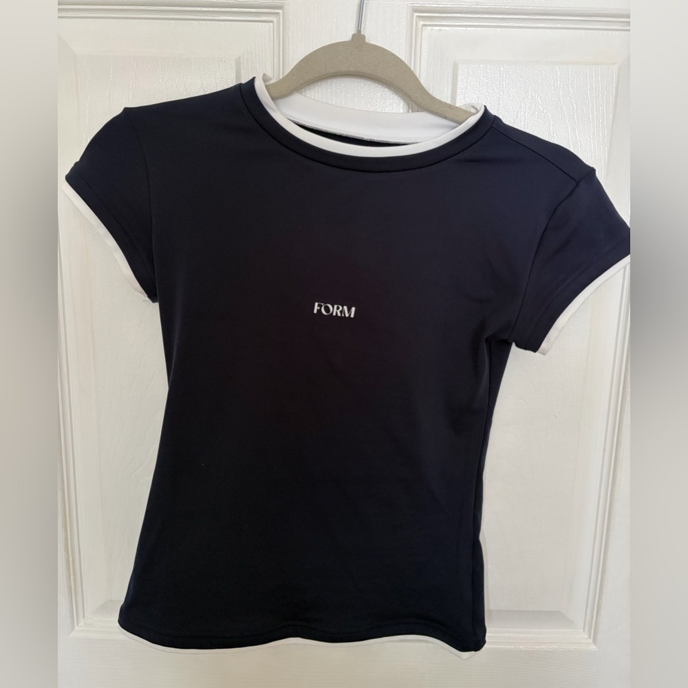 Form Active Navy Short Sleeve